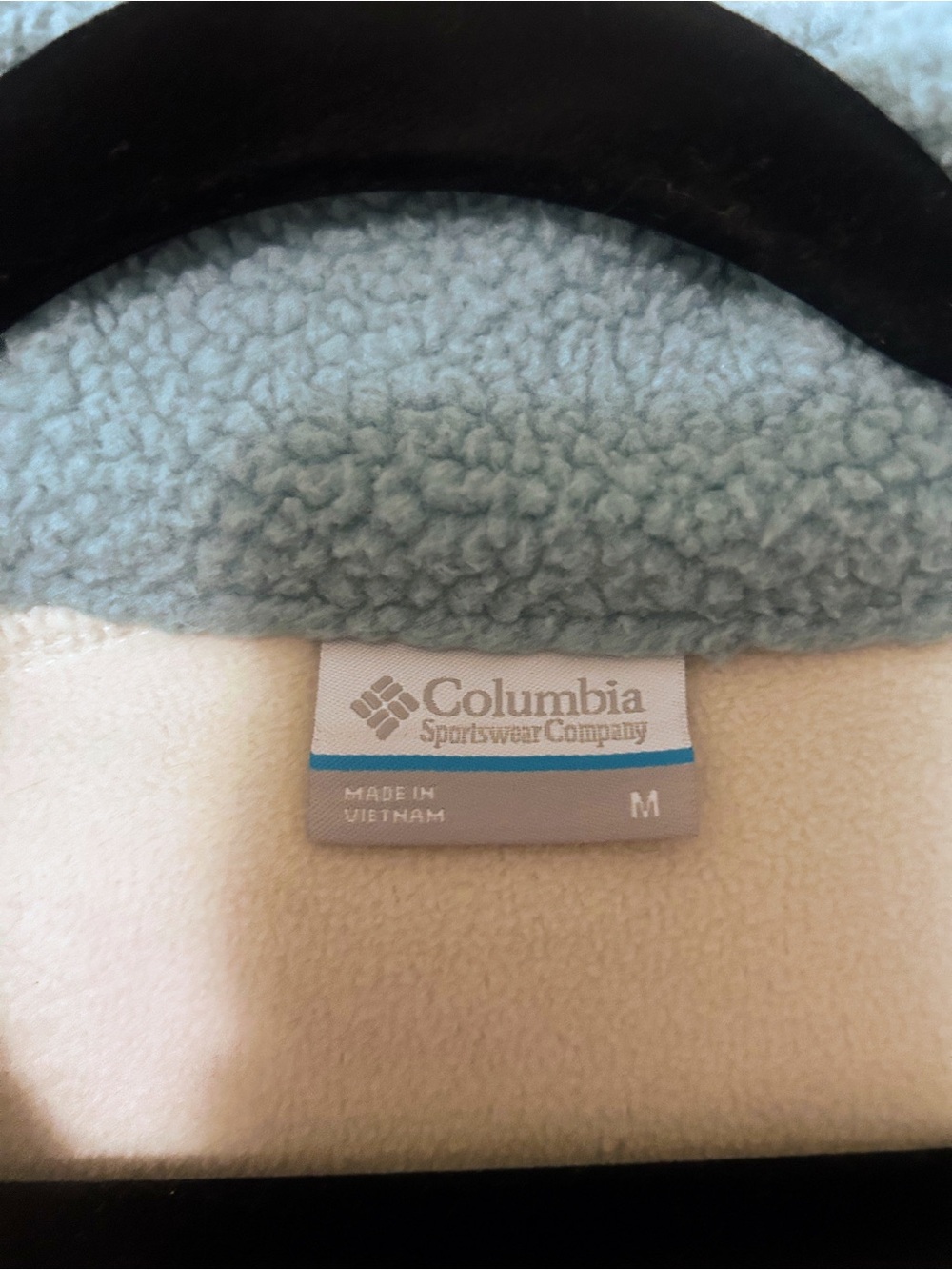Columbia Women's Sherpa Lodge Colorblock Fleece Cozy Pullover Jacket Size Medium - Picture 4 of 4